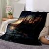 Hogwarts Castle Reflections: A Magical Night ScenePrint Blanket, Soft Blanket For Sofa Office Bed And Travelling Daughter Birthday Gift esj1