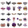 50pcs Cute Bat Stickers: Nocturnal Creatures Graffiti for Journals & Tablets