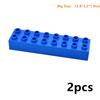 MOC Big Size Bulk Bricks Thick Building Blocks Educational Kid Creative Toys Slope Thin Large Particles Compatible With Duploes