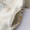 2023 New Women's Retro Floral Stand Collar Short-Sleeve Qipao Dress