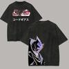 T-shirt Lavata Grafica Anime Code Geass T-shirt Cotone Lavato Vintage Girocollo T-shirt Donna Uomo Harajuku Nuova Moda Oversize Top Casual oversize