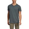 adidas T Shirts Men's Green Crew Neck Moderate Straight Fit DX2144
