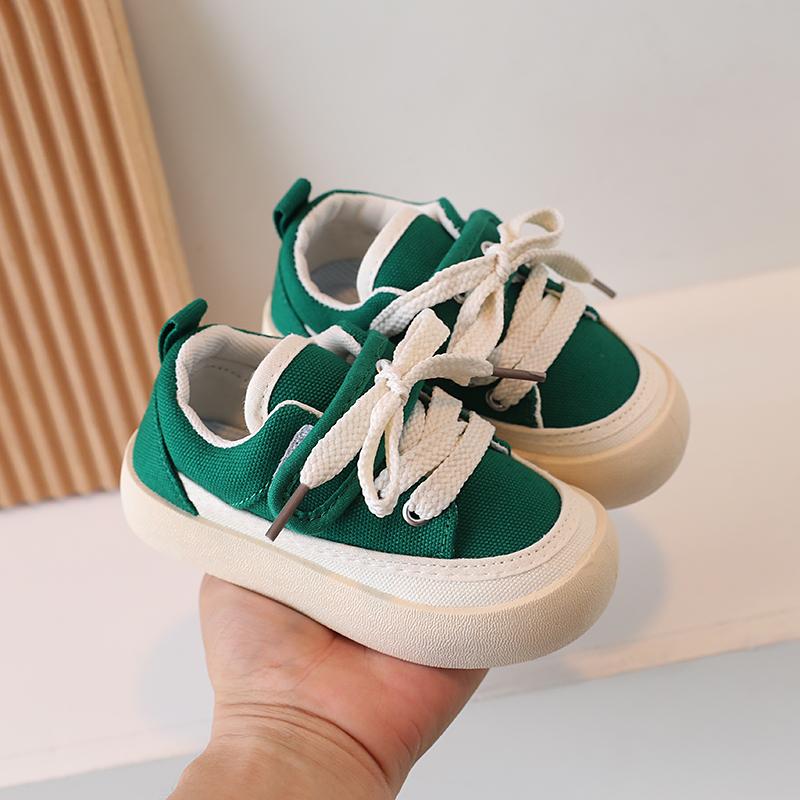 

Детская обувь весна лето новые парусиновые туфли 28 чёрный