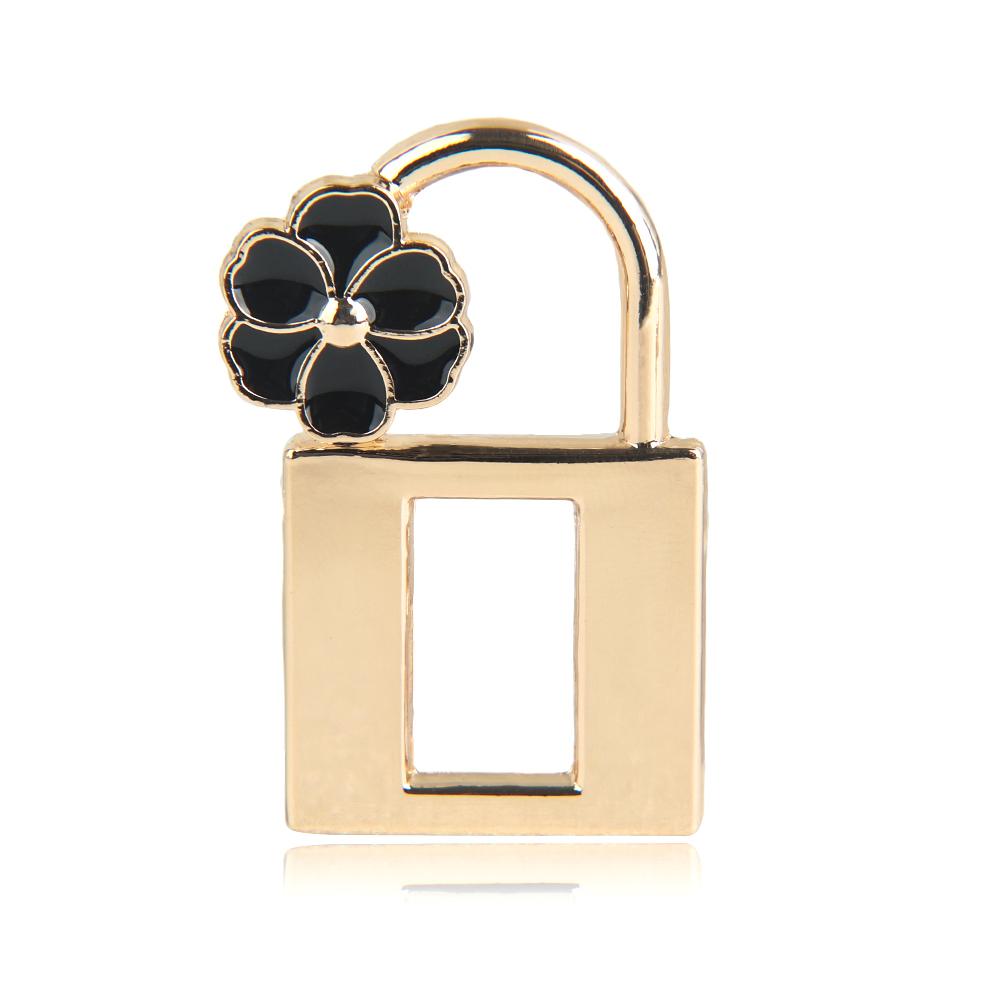 Fashion Exquisite Flower Craft Handbag Turn Lock DIY Clasp Hardware