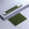 1PC Car Temporary Parking Card Phone Number Plate Auto Luminous Parking License Numbers Can Be Hidden Car Accessories Interior