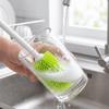 Non-Slip Grip 360-Degree Rotating Cleaning Brush Eco-Friendly Silicone Cup Brush  Mugs