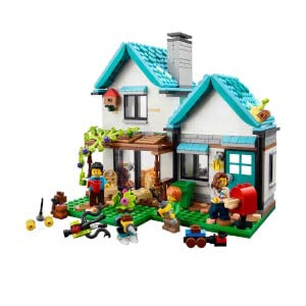 LEGO Creator 3-in-1 Houses Christmas Gift 31139 Toy Blocks Present for Kids 8 and Up