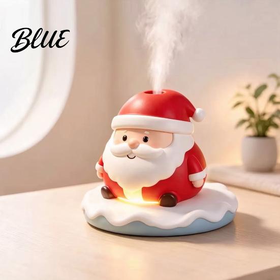 Christmas Table Decoration Office Desktop Cool Mist Humidifier Mini Santa Claus Resin Compact Humidifier