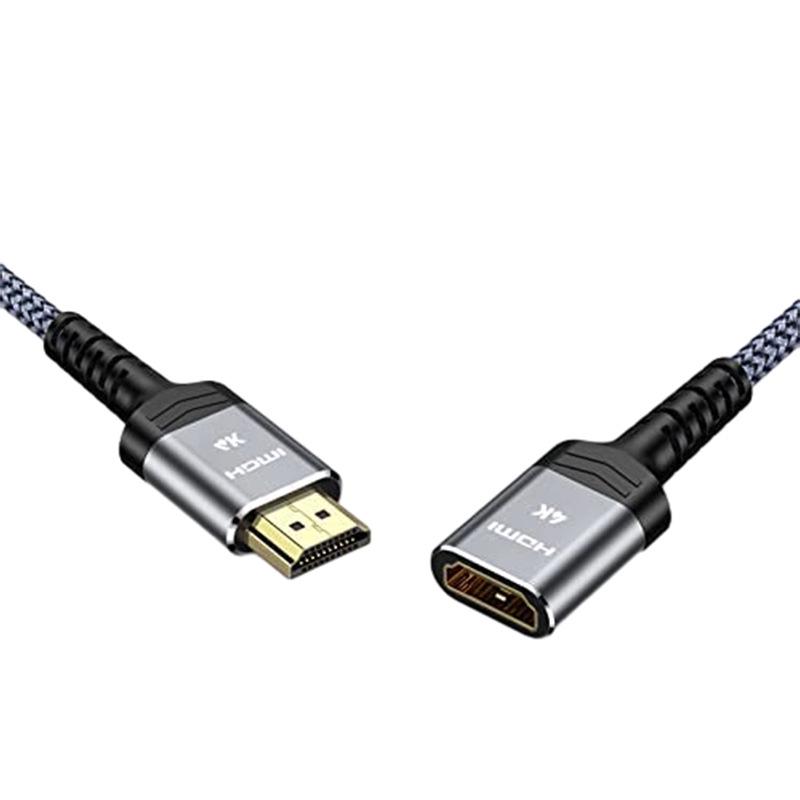 Ultra-HD Čistá měď HDMI Samec na Samici Prodlužovací kabel Konektor