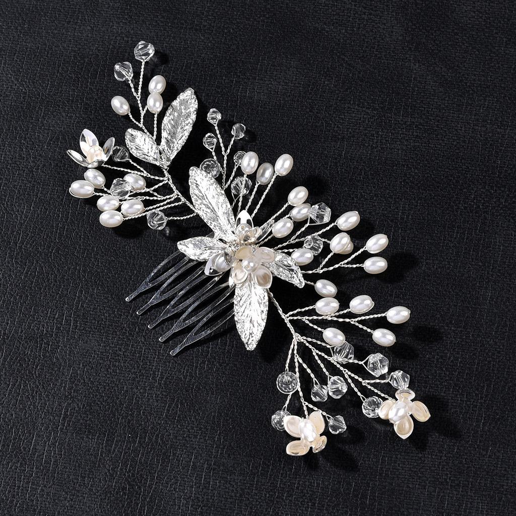 Bridal Handmade Headwear Wedding Dress Crystal Hair Comb New Accessories Factory