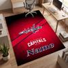 Washington Capitals (1) Personalized name Office Carpet Stylish Decor for Living Room Bedroom Kitchen