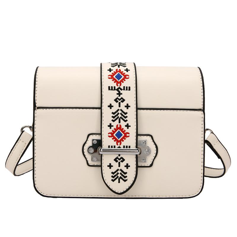 IELGY Женская модная квадратная сумка с вышивкой — фото 7