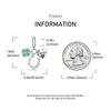 Ahthen Copper Bead Charms FourLeaf Shamrock Horseshoe Charm Fit Snake Chain Bracelets Necklaces for Women Jewellery Making
