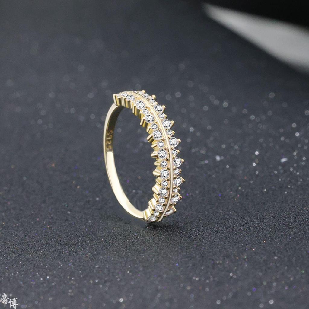 European & American Fashion S925 Sterling Silver Retro Ring - Women's Hot-Selling Style