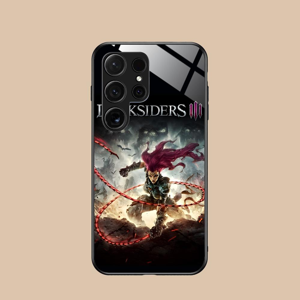 Game Darksiders Mobile Phone Case for Samsung Galaxy A56 55 54 53 52 51 36 35 34 23 16 15 5G Glass Colorful Cover Luxury Cover