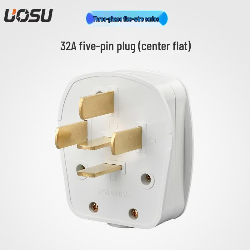 UOSU 86-Type 440V 32A Three-Phase 5-Pin Industrial Plug