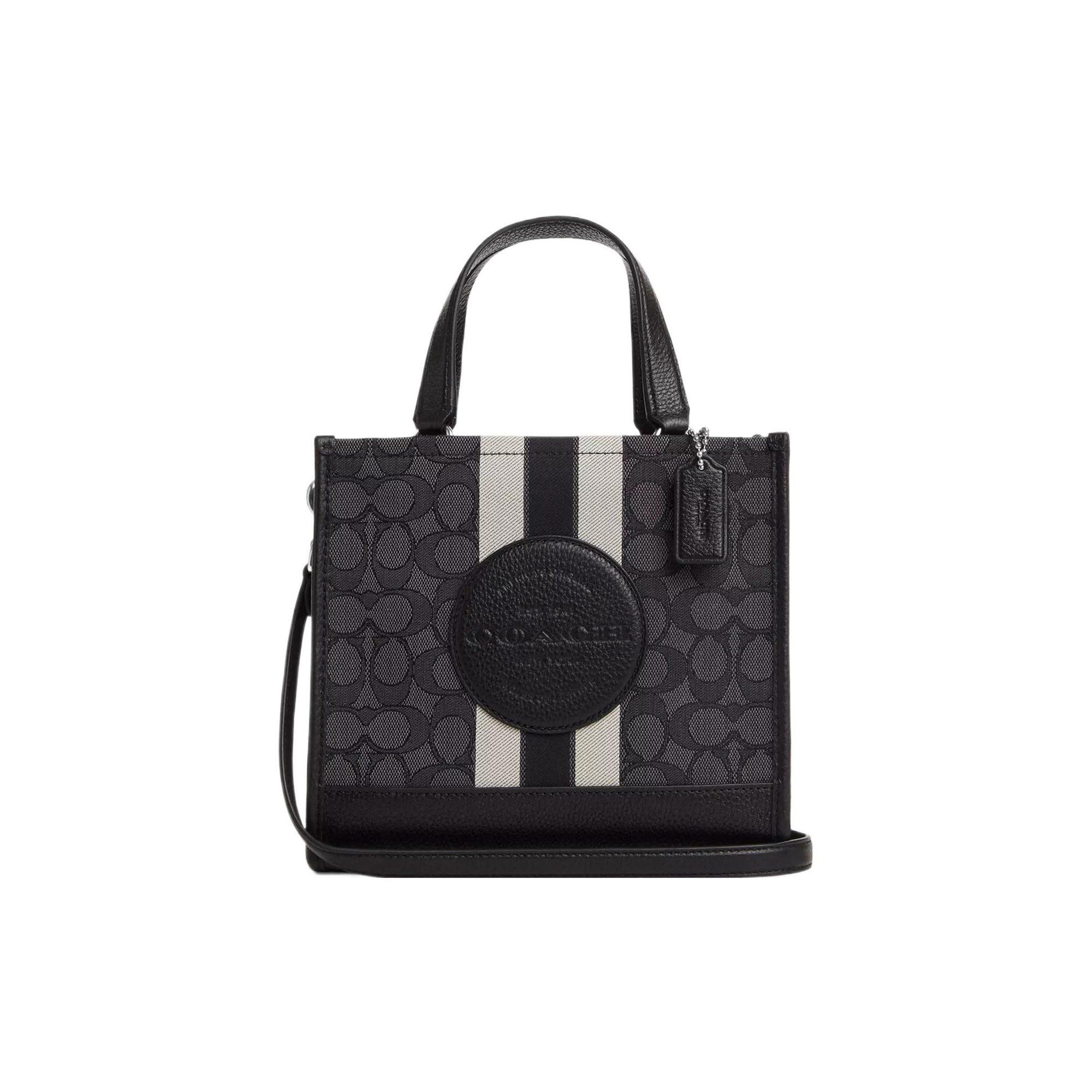 COACH Dempsey Fabric With Cow Leather