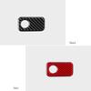 Real Carbon Fiber For Ford Mustang GT 2026 2026 Co-pilot Glove Box Switch Cover Trim Sticker Tuning Car Interior Accessories