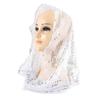 Women Glitter Sequin Hijab Scarf, Soft Mesh Sparkly Head Wrap, Solid Color Lightweight Muslim Headscarf, Fashion Shiny Turban Shawl