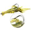 New Soft Silicone Shrimp Lure with Hooks - Saltwater Freshwater Fishing Baits Set 10-50PCS Artificial Bait for Bass Trout Salmon