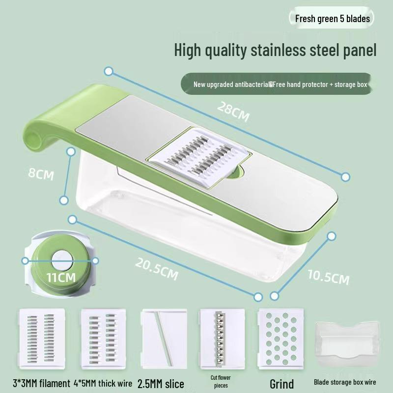 

Многофункциональная овощерезка из нержавеющей стали - кухонная терка и инструмент для резки картофеля