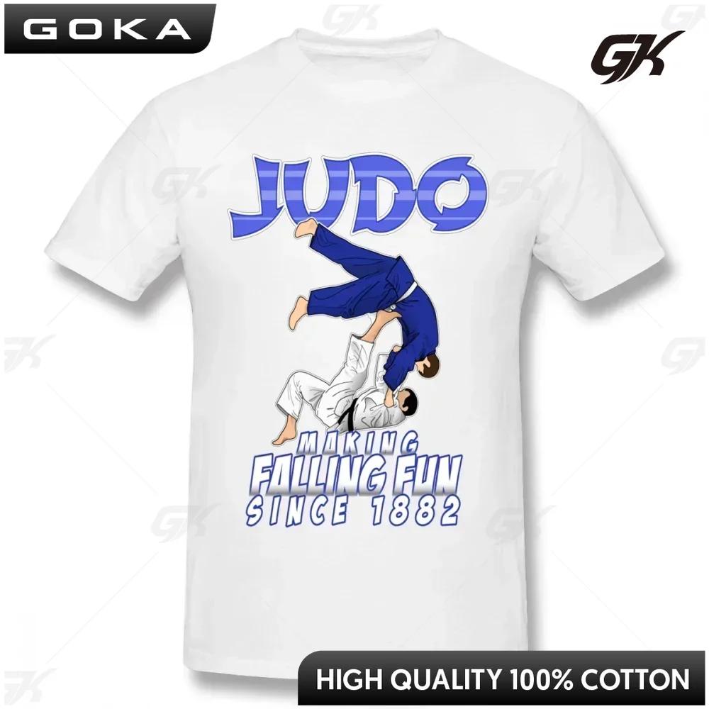 Me and Your First Lesson Isfree T Shirt Karate Jiujitsu Judo T Shirts Funny Clothes Graphic T Shirts Men Clothing Streetwear