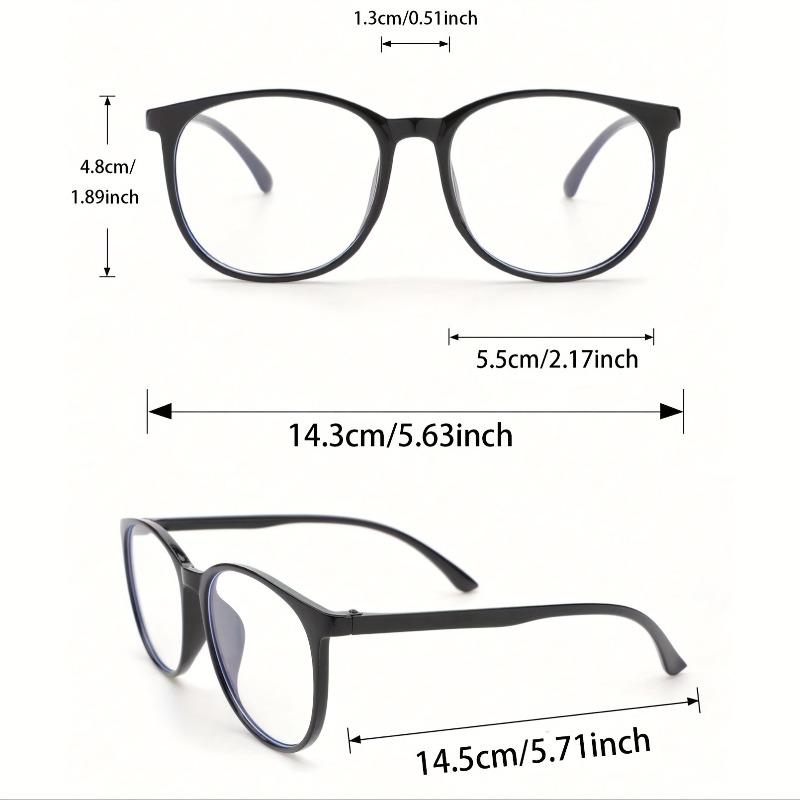 2 Pairs of Women's/men's Geometric Retro Y2K Fashionable Flat Glasses Suitable for Decorating with Family and Friends