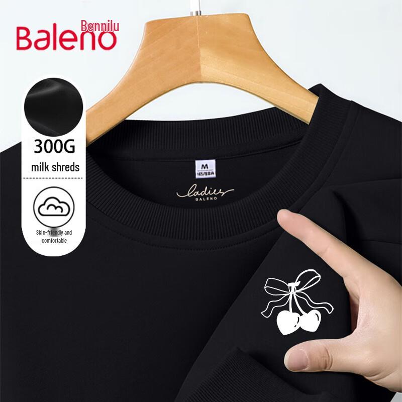 Baleno Women's Cropped Crewneck Sweatshirt