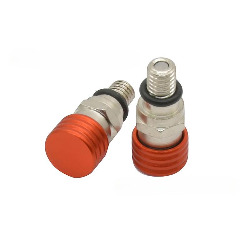 M5 Bleed Waterproof Front Fork Bleeder Relief Valve for Yamaha YZ TTR WR 125 250 450F Suzuki DRZ RM RMX RMZ Kawasaki Honda