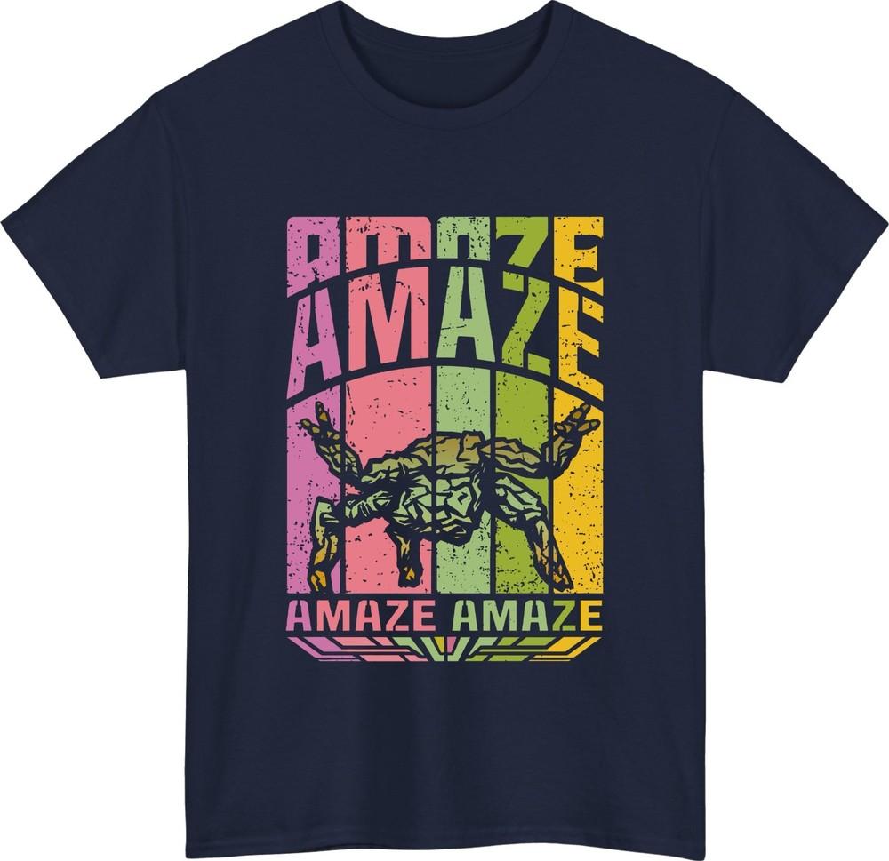 Amaze Amaze Amaze TShirt Funny Retro SciFi Project Hail Humorous Tee Top S