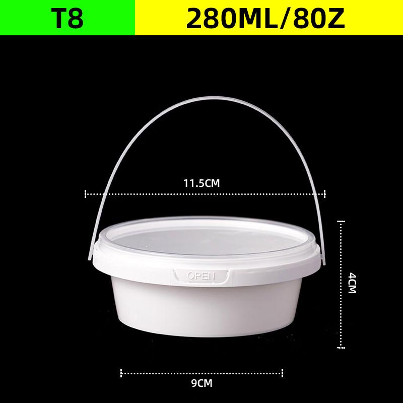 Leak-Proof Disposable Takeaway Containers with Lids