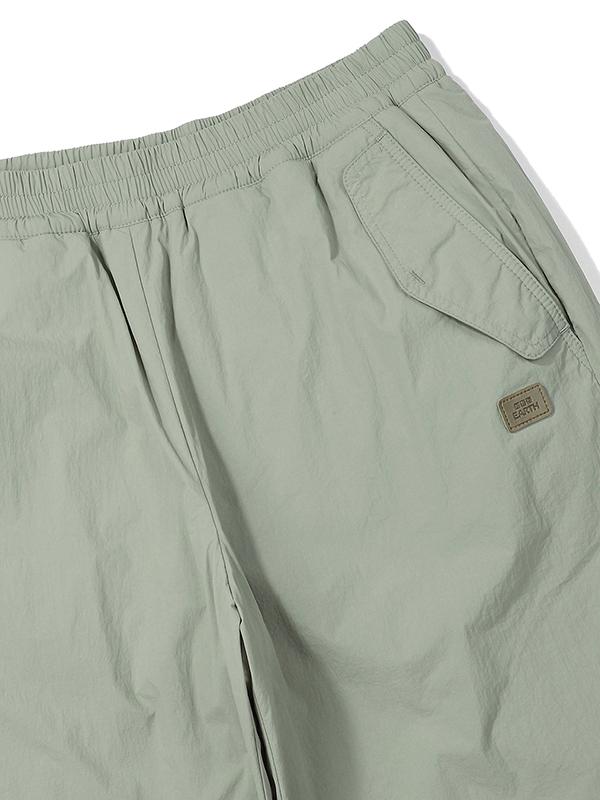 BBC EARTH Reversible Parachute Warm-Up Pants_Olive