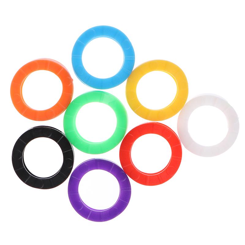 32X Bright Colors dutá silikonová krytka na klíče, která pokrývá topper dárek na klíče