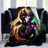 1pc Two Dragons In Love Blanket  Soft Throw for Home Decor, Gift Idea, Living Room, Travel, Camping, Car Blankets