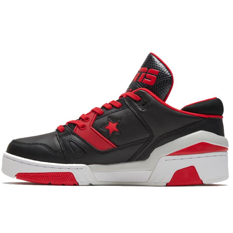 

Converse ERX 260 Sporty Comfort Low-Top Retro Basketball Shoes Unisex Black and Red 38