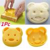 Cute DIY Mold Cutter Little Bear Shape Mold Bread Cake Sandwich Mould Kitchen Gadget