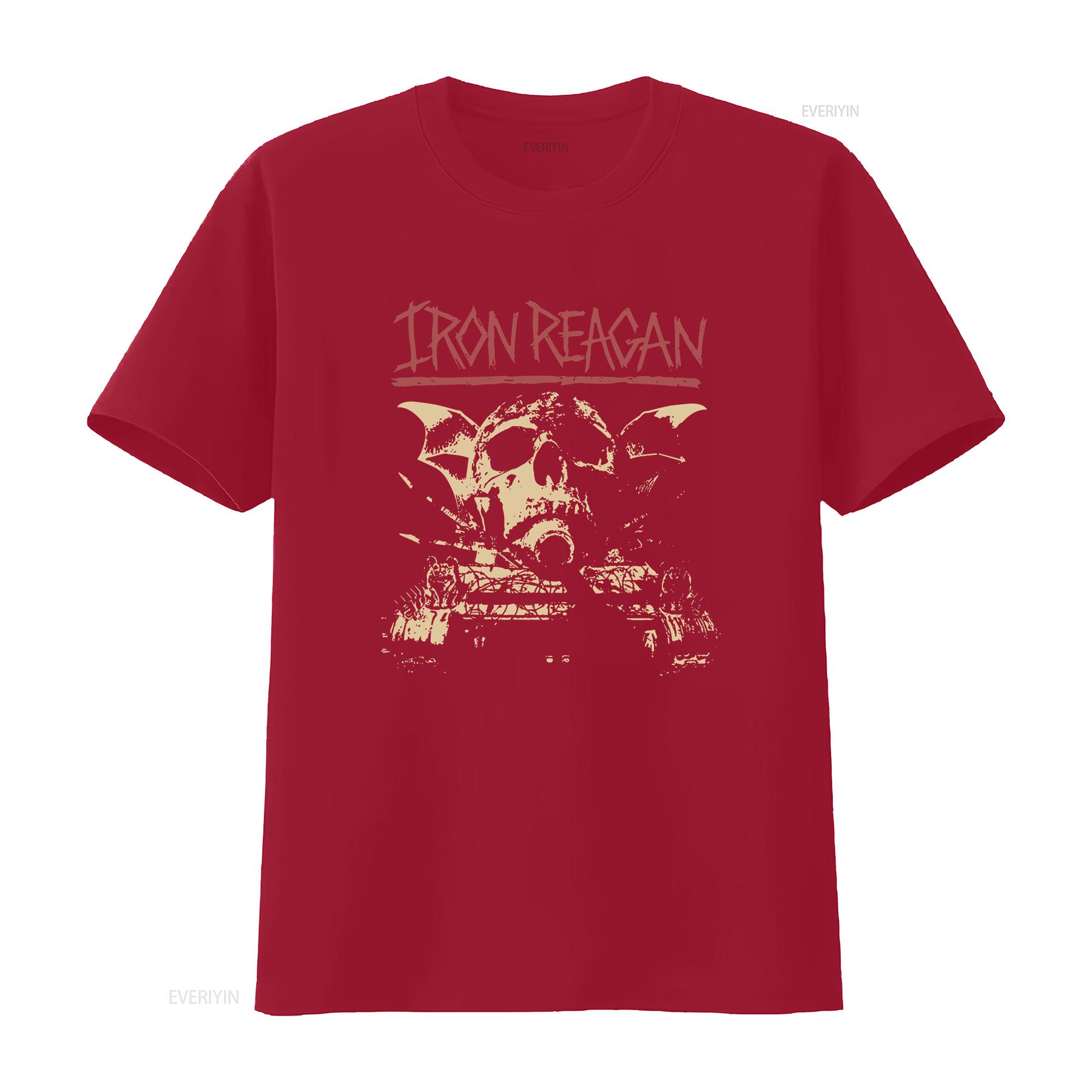 

Iron Reagan Warning T Shirt S M L XL 2XL 3XL vintage Washed streetwear Top For Everyday Wear fashion Stylish Casual Unisex S