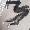 Sweet Decorative Lace Waist Belts Pearl Pendant Clothing Accessories Chain Belt Elegant Dress Waist Chain For Women
