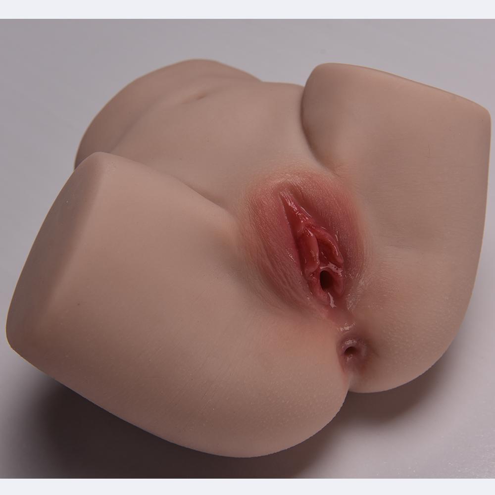 Real Skin Texture Sex Doll Male Masturbator Silicone Big Ass Artificial Vaginal Anal Pocket Pussy Sex 3D Realistic Pussy Ass 2kg