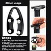 Zinc Alloy Champagne Wine Bottle Opener Stopper Corkscrew Cork Remover Saver Slicer Kit Gadget Tools Accessories Adult