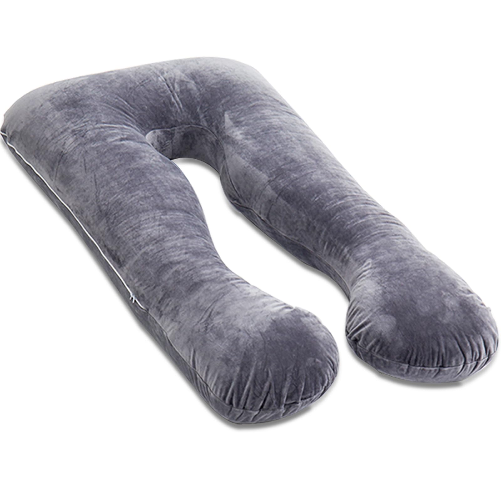 

Awesling Pregnancy Body Nursing Pregnancy Maternity Body Lumbar Suitable for Men and Side Includes Washable Pillowcase U-Shaped Pillow, Full-Body серый