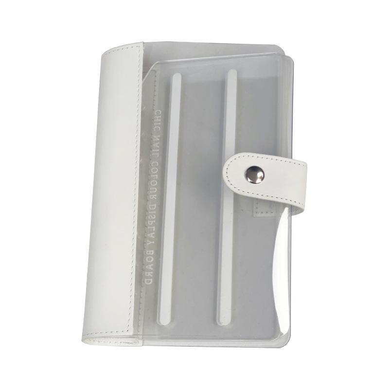 INS Advanced Loose-Leaf Nail Color Display Board and Storage Book with Pet Force-Printed Style Template