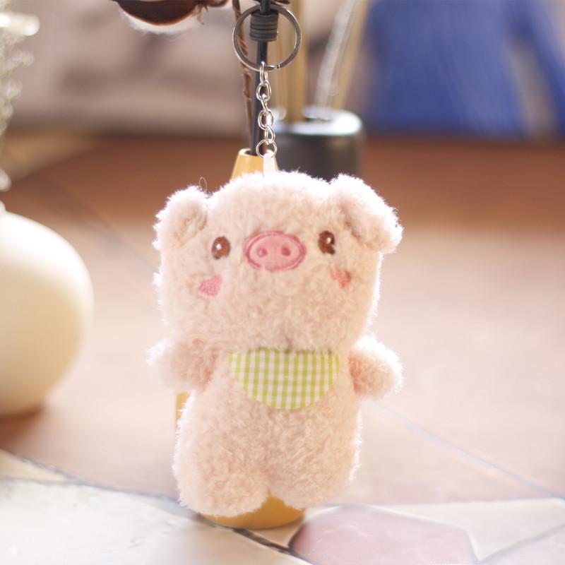 Adorable Plush Bear Keychain Ultra Soft Stuffed Animal For Bags And Keys 11cm