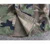 Men Camouflage Cargo Shirts Durable Outdoor Hiking Sport Daily Military Style Casual Youth Pocket Breasted Camicia