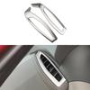 Stainless Steel Car Air Conditioning Vent Outlet Cover Trim Sticker for Toyota C-HR CHR 2016-2022 Car-Styling LHD Accessories