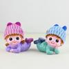 2PCS Hand Made Home Cute Elf Doll Love Doll Cartoon Elf Model Toy  Automotive Interior Decoration