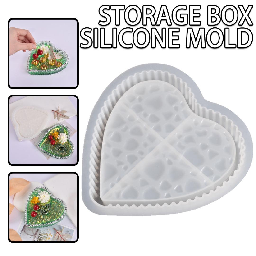 

Kali силиконовая форма с сердечком для фруктов, смола, эпоксидная смола, форма для литья ювелирных изделий, блюдо, ремесло