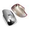 For Toyota Land Cruiser 120 Prado FJ120 2003-2009 ABS Chrome Side Rearview Mirror Protect Streamer Cover Trim Car Styling 2pcs