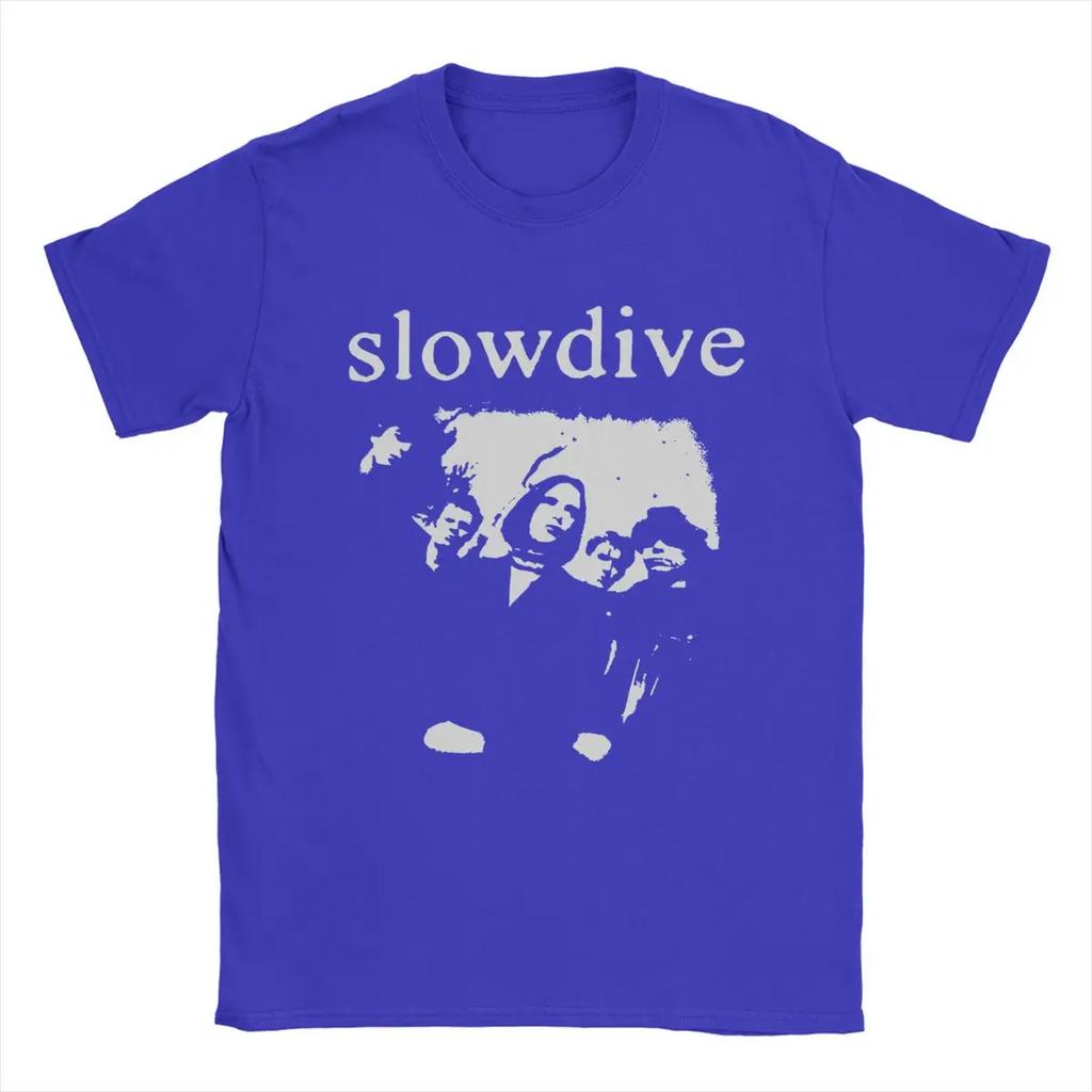Men Slowdive T Shirt Cotton Clothing Leisure Short Sleeve Round Neck Tees