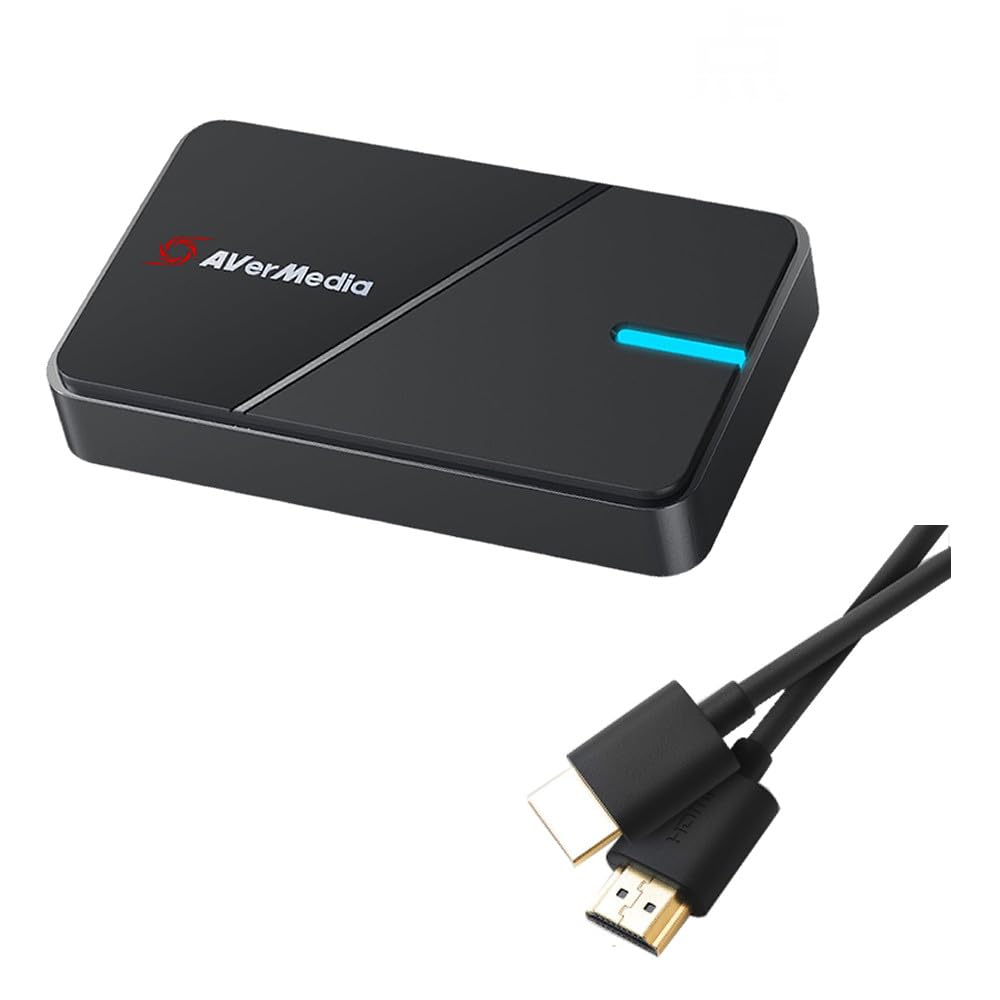 

avermedia Capture Board Switch Compatible LIVE GAMER EXTREME 3 4K Recording Compatible Capture Unit GC551G2 Cable Set